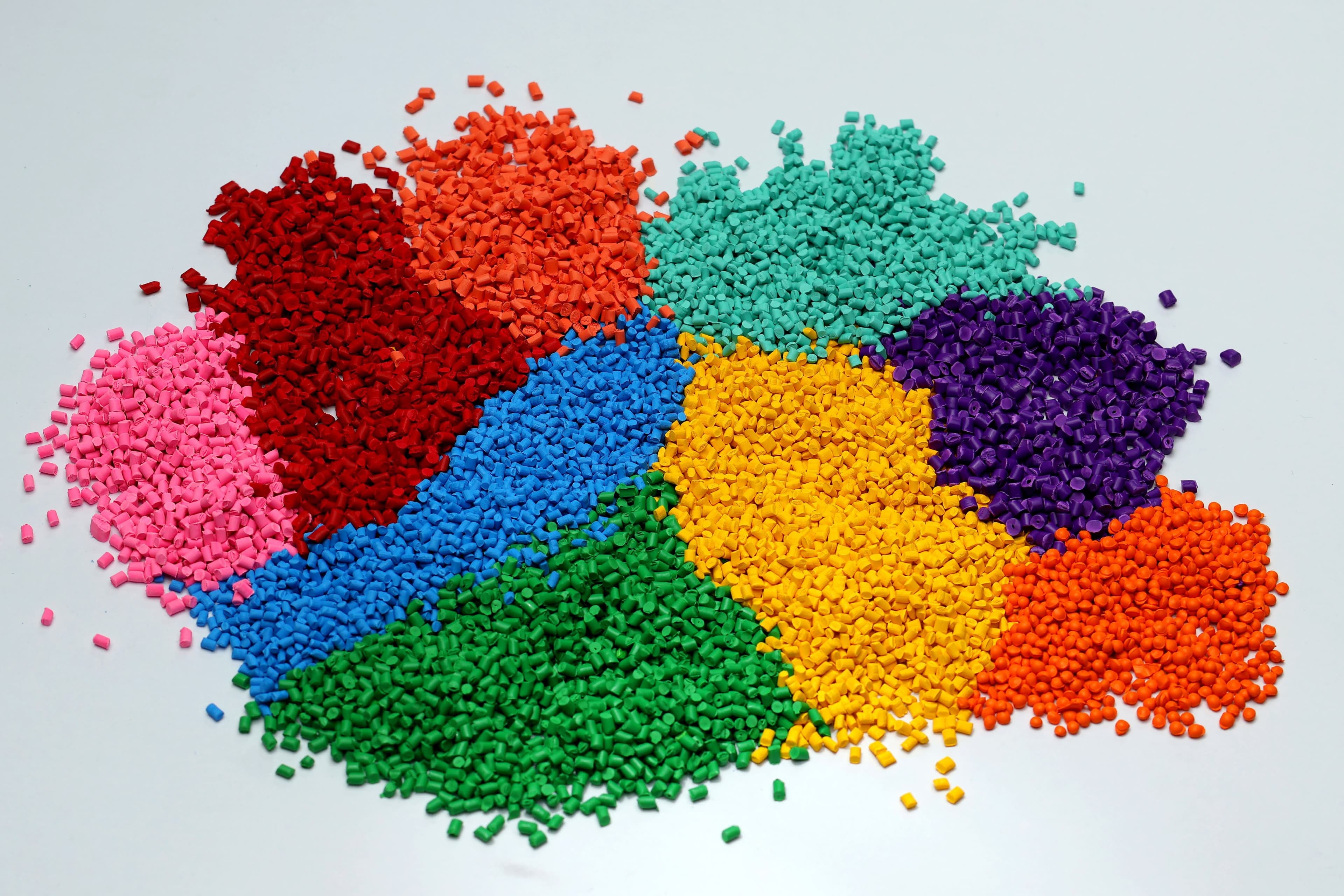 Masterbatch colorido de Pigmentos Químicos