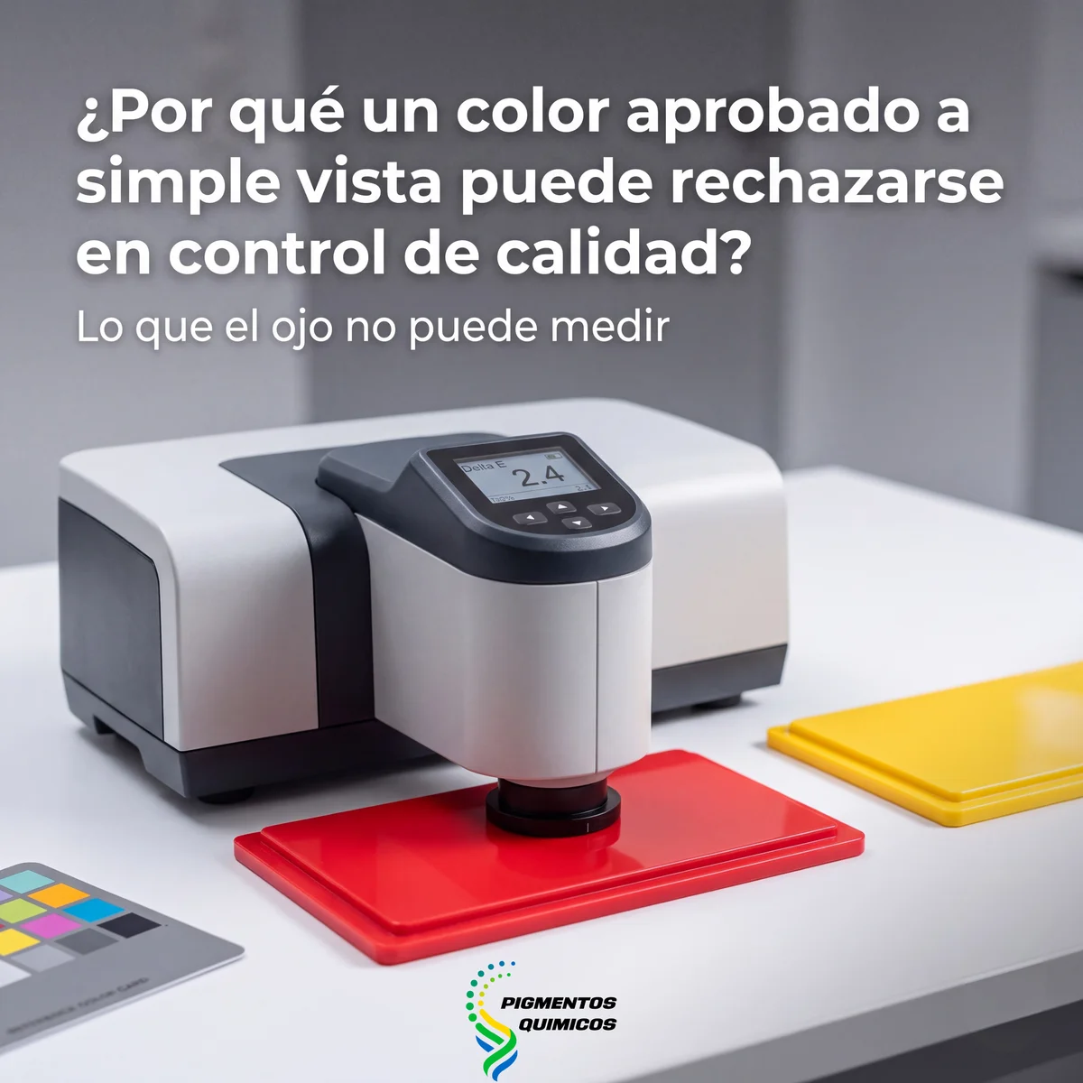 ¿Por qué un color aprobado a simple vista puede rechazarse en control de calidad?