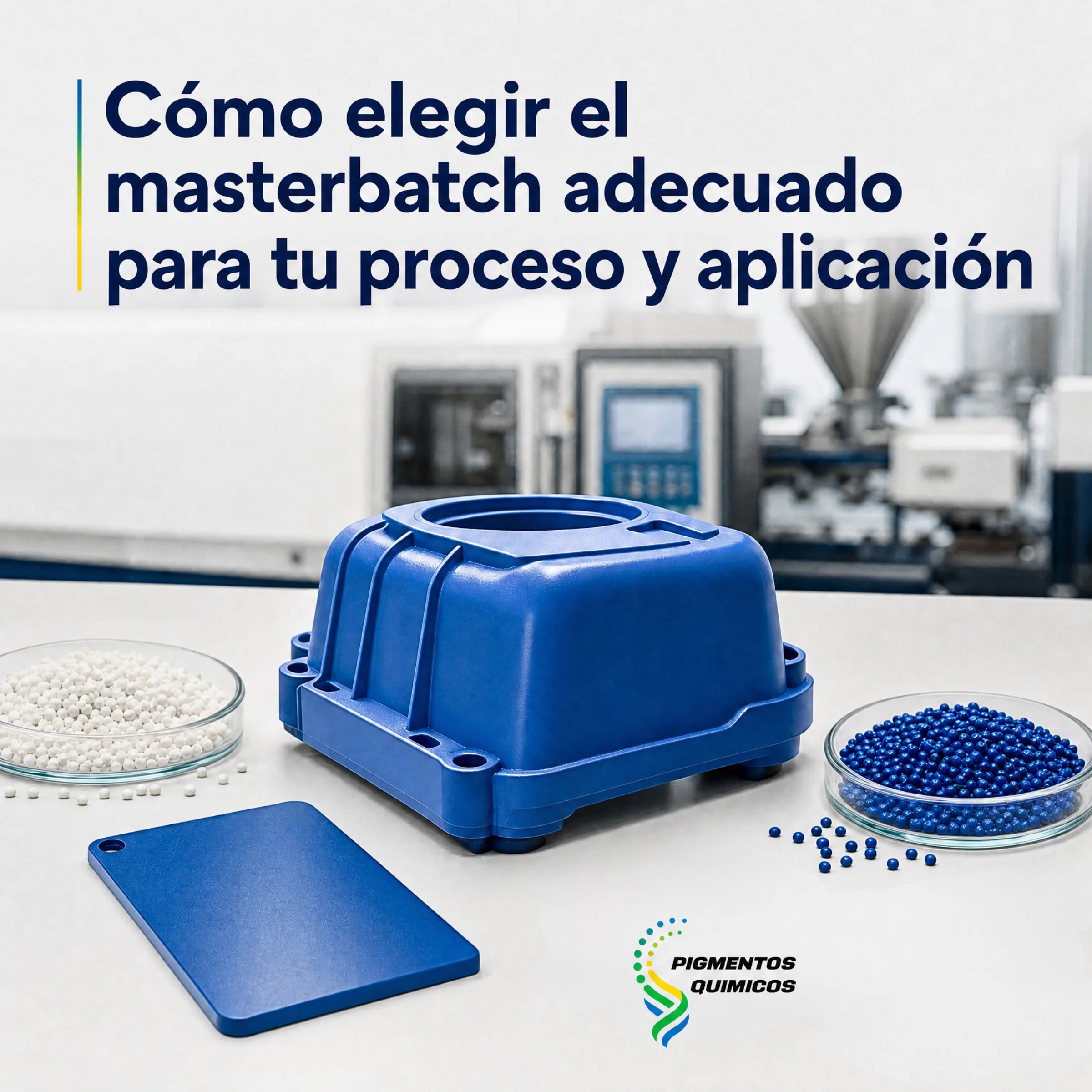 Cómo Elegir el Masterbatch Ideal para Tu Proceso y Aplicación
