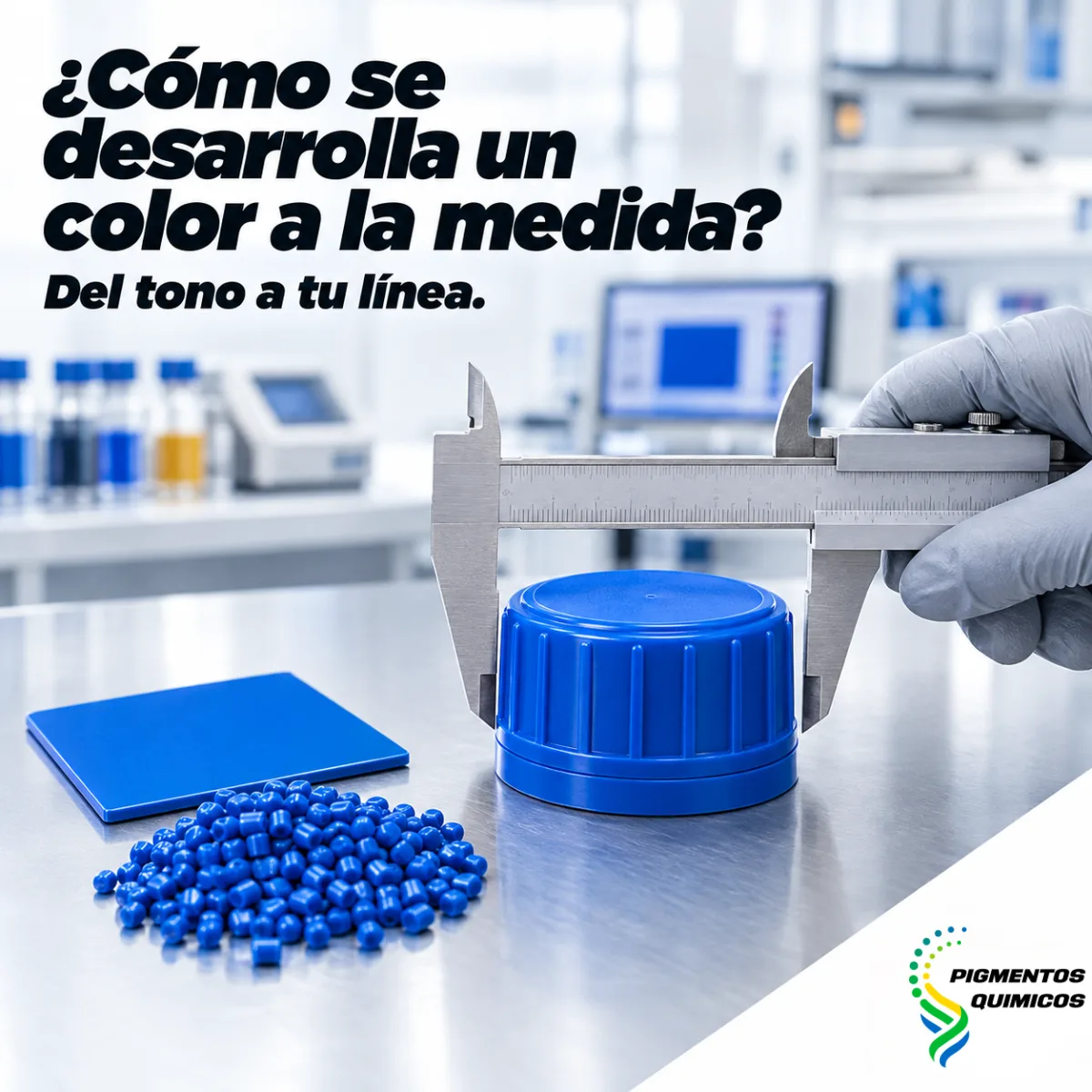 ¿Cómo se desarrolla un color a la medida?