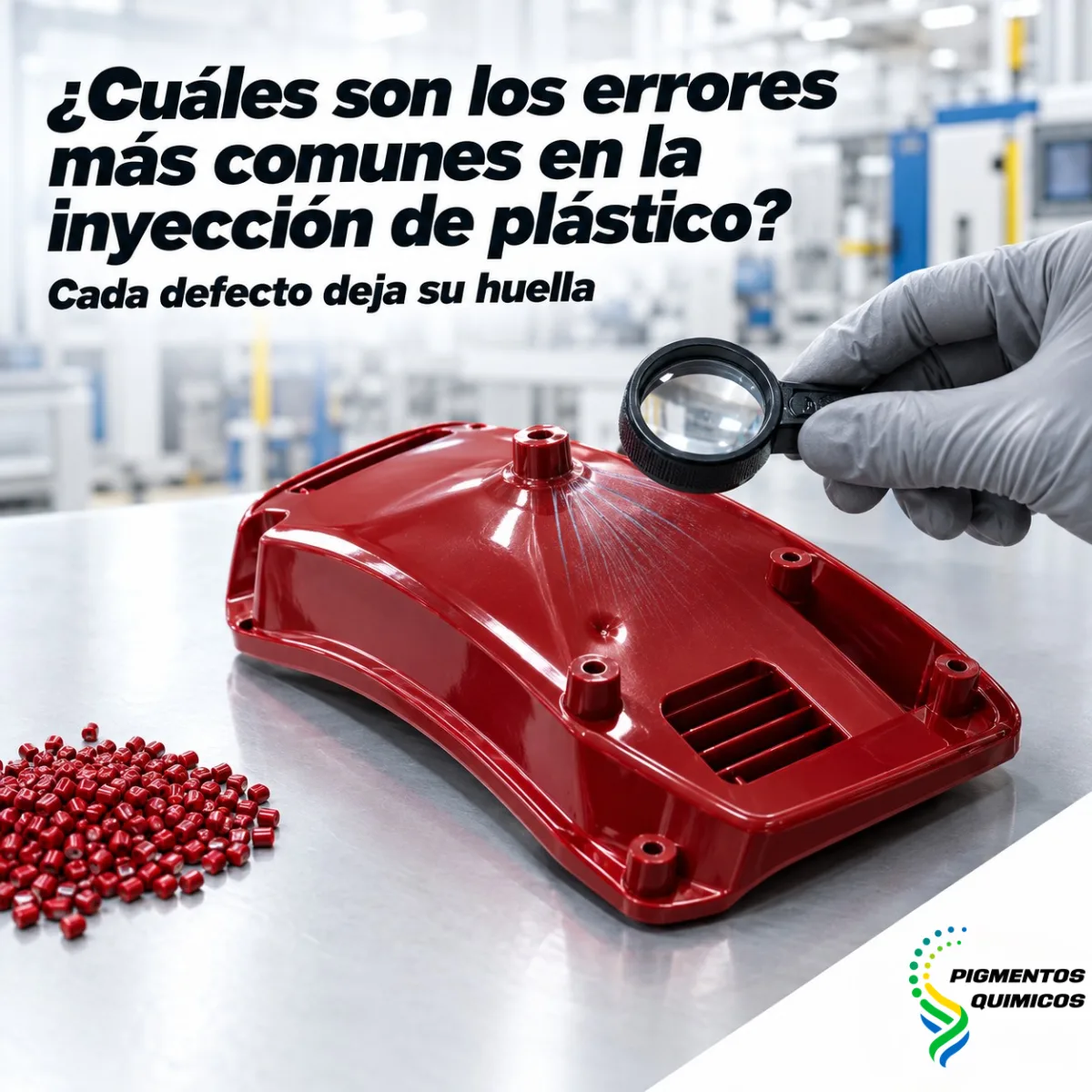 ¿Cuáles son los errores más comunes en la inyección de plástico?