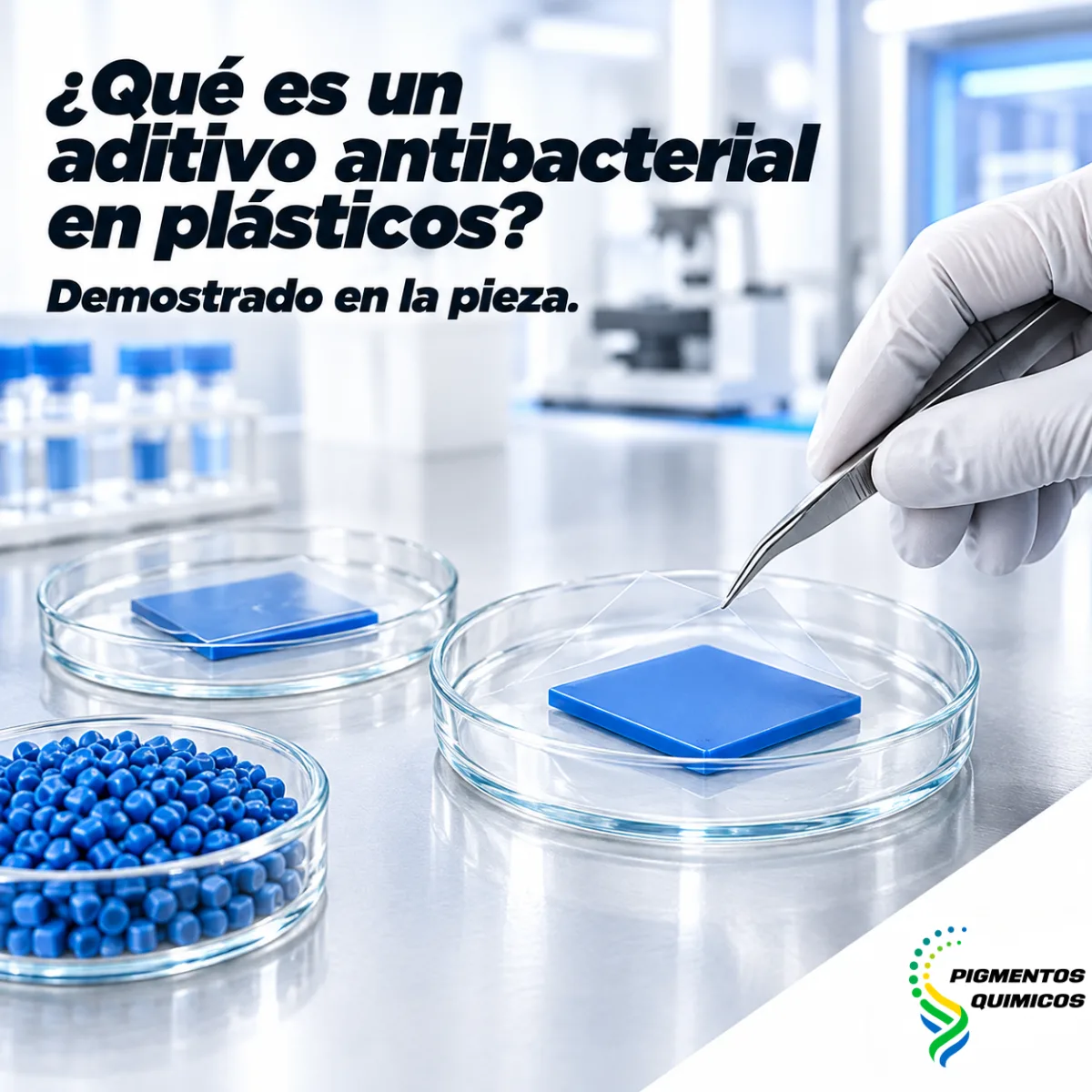 ¿Qué es un aditivo antibacterial en plásticos?