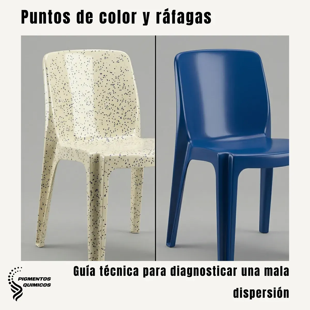 Puntos de color y ráfagas: Guía técnica para diagnosticar una mala dispersión