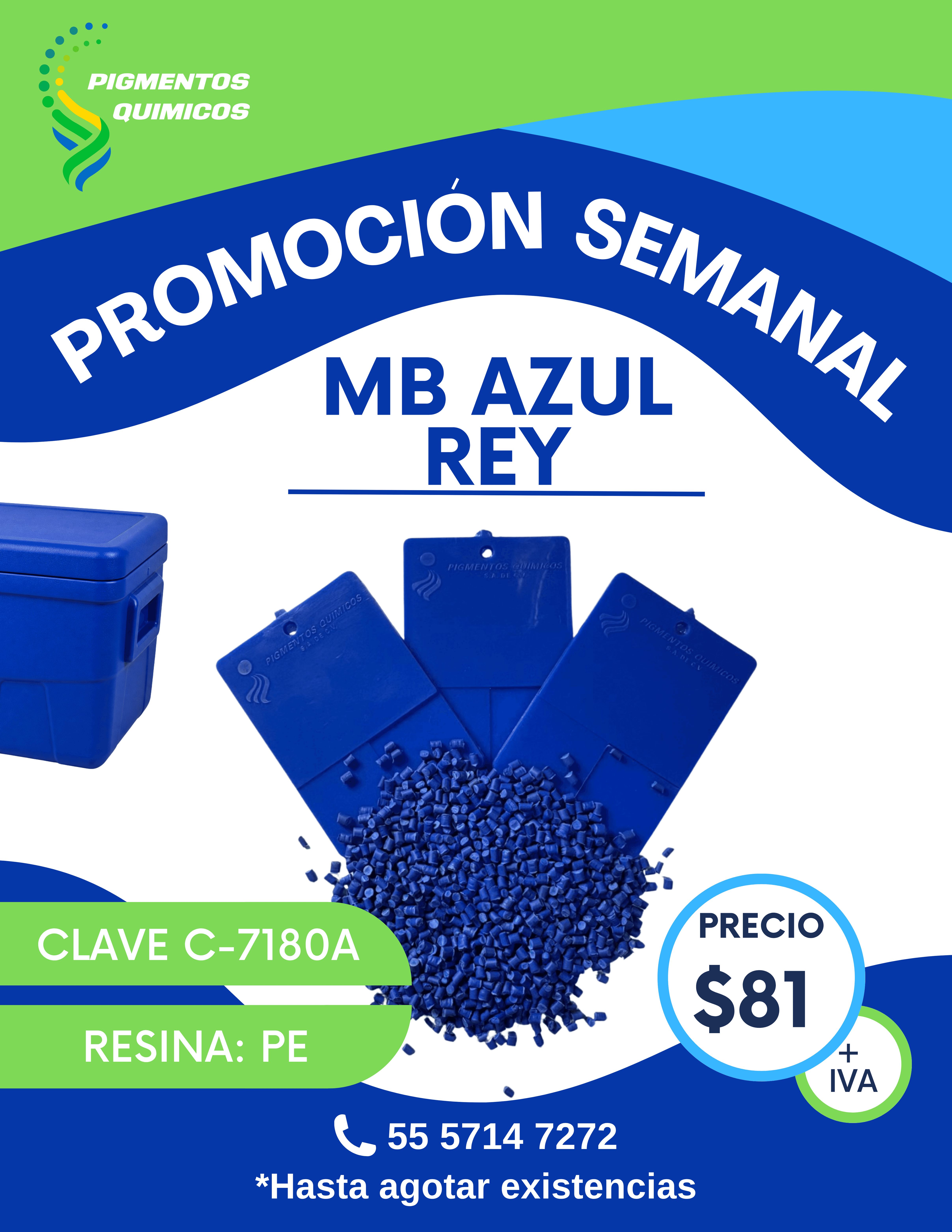 MB Azul Rey C-7180A