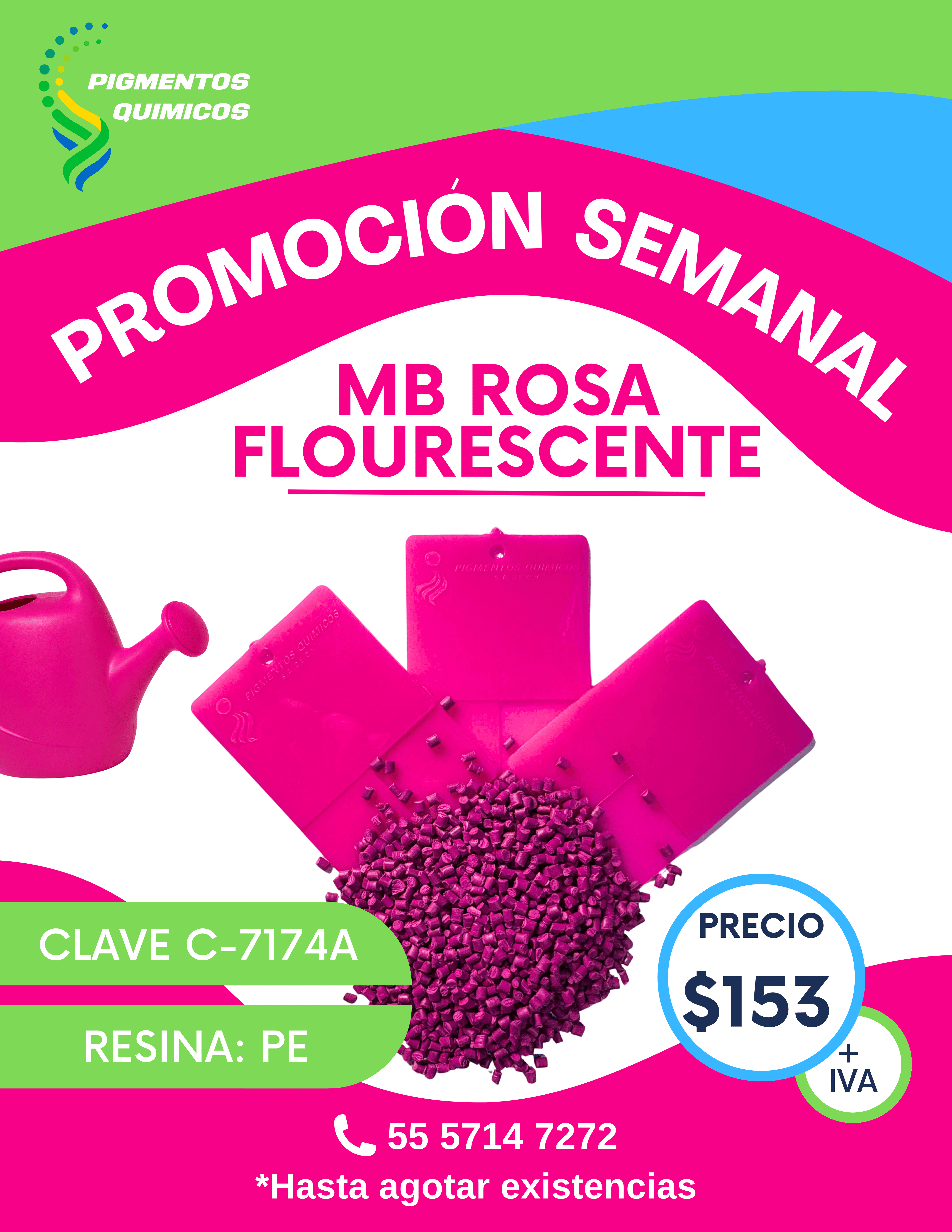 MB Rosa Fluorescente C-7174A
