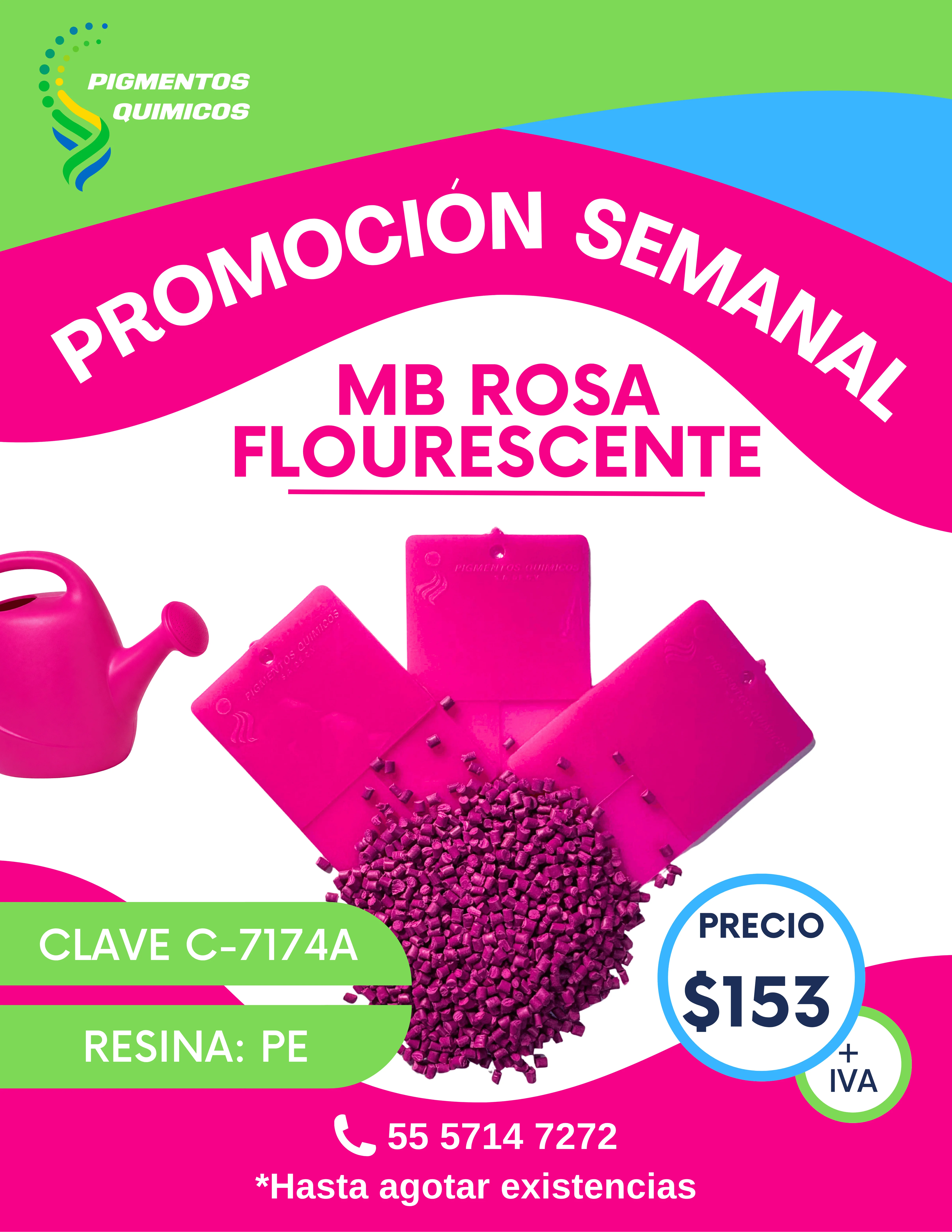 MB Rosa Fluorescente C-7174A